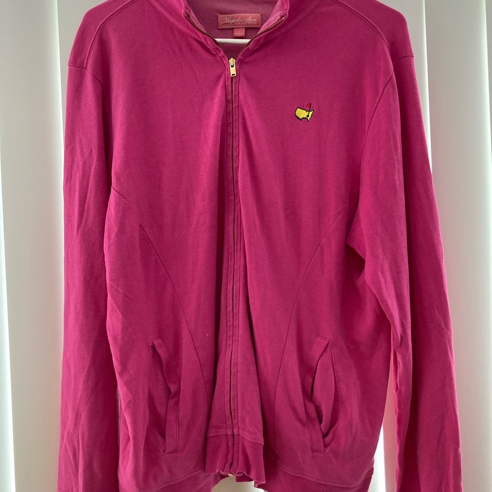 Magnolia Lane Collection: Pink Masters Long Sleeve Full Zip Sz- Large